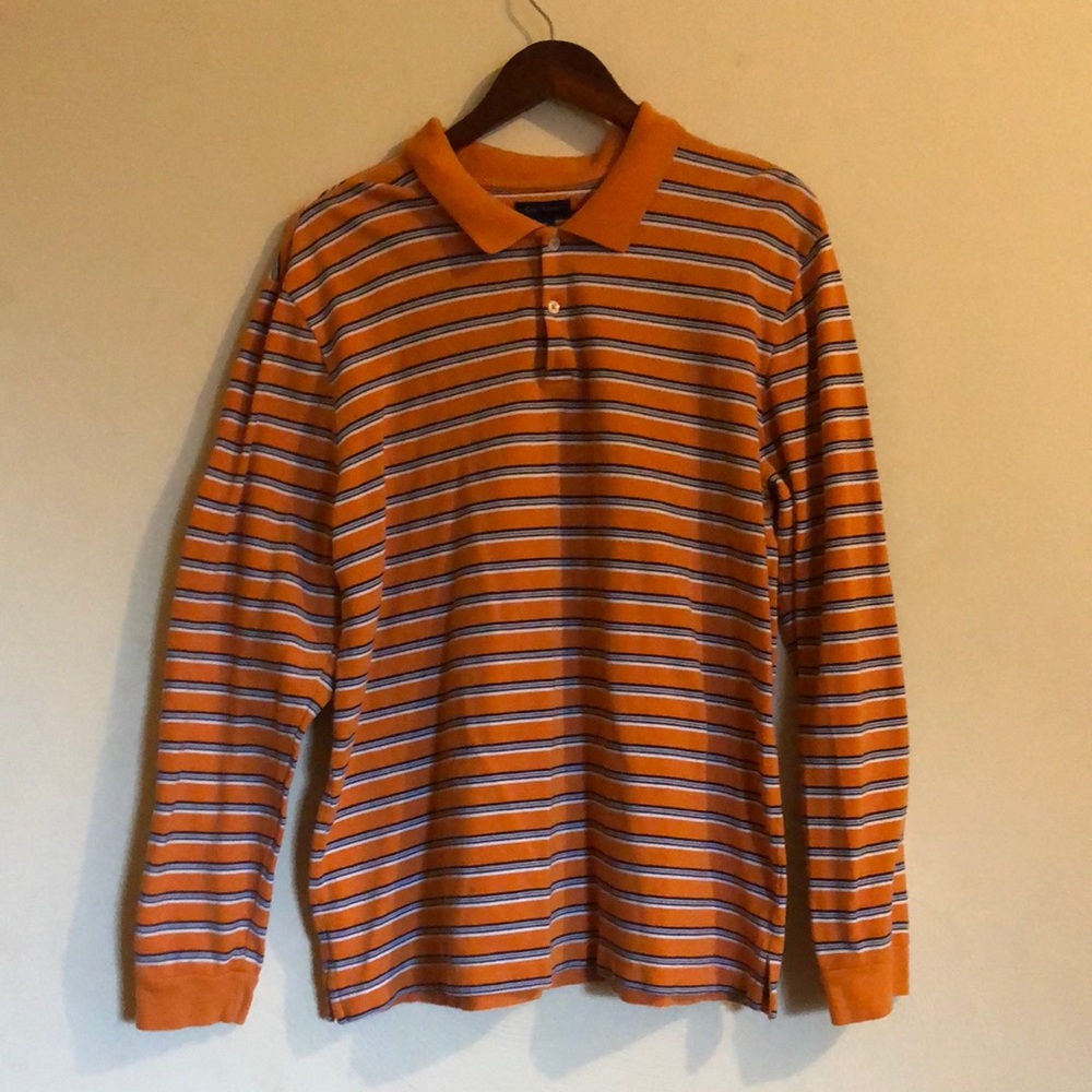 Club Room Long Sleeve Polo